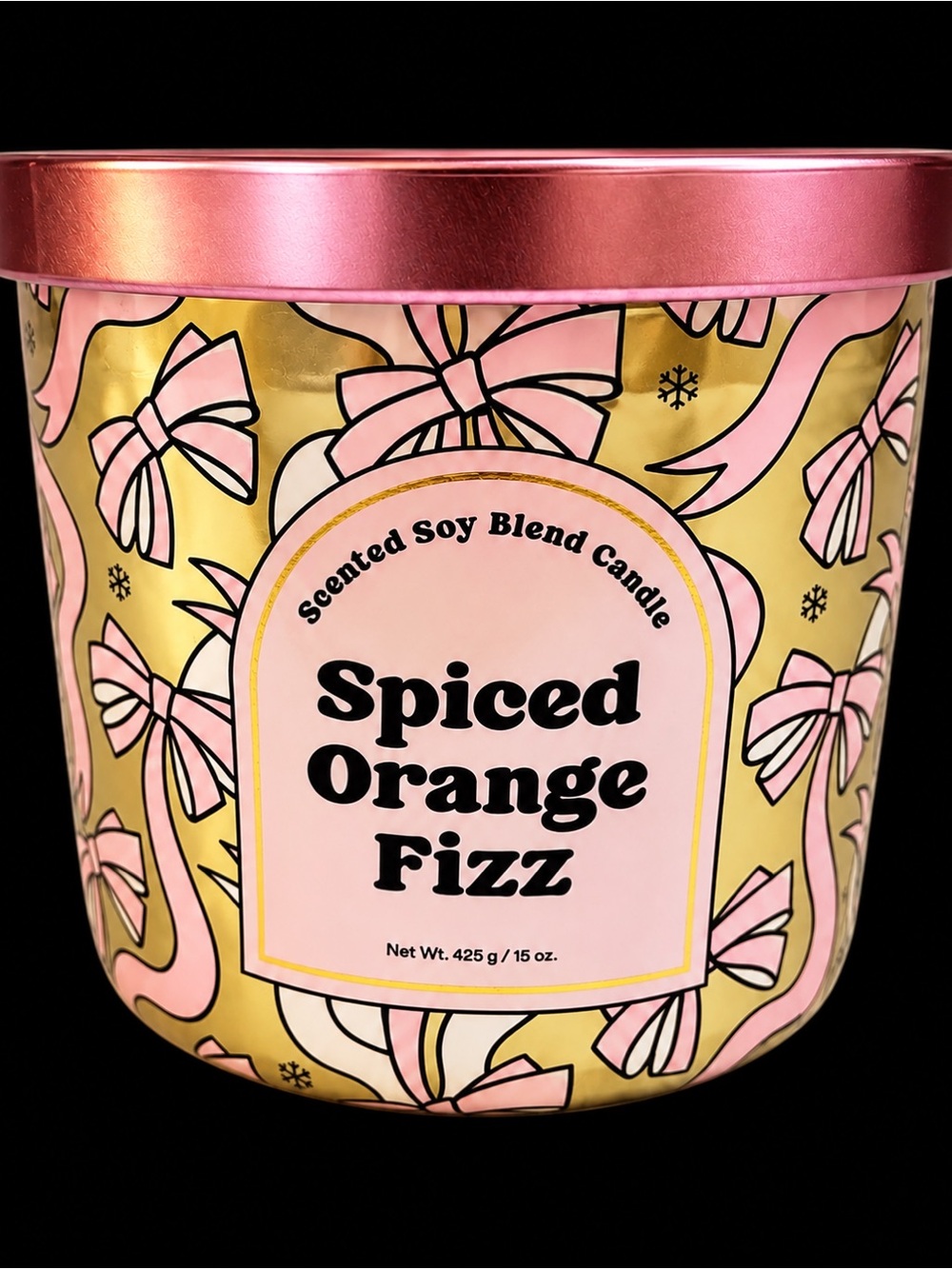 Ulta Beauty 3 Wick Candle Spiced Orange Fizz